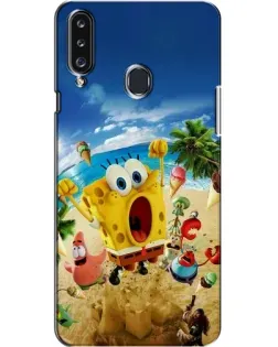 Чехол для Samsung Galaxy A20s (A207) с картинкой «Развлечения на пляже»