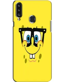 Чехол для Samsung Galaxy A20s (A207) с картинкой «Минималистичный Спанч Боб» Чехол для Samsung Galaxy A20s (A207) с картинкой «Минималистичный Спанч Боб»