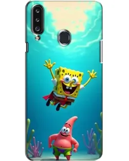 Чехол для Samsung Galaxy A20s (A207) с картинкой «Спанч Боб под водой» Чехол для Samsung Galaxy A20s (A207) с картинкой «Спанч Боб под водой»
