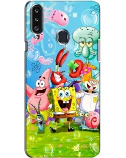 Чехол для Samsung Galaxy A20s (A207) с картинкой «Губка Боб и друзья» Чехол для Samsung Galaxy A20s (A207) с картинкой «Губка Боб и друзья»