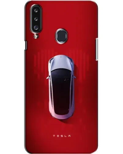 Чехол для Samsung Galaxy A20s (A207) с картинкой «Tesla Top View» Чехол для Samsung Galaxy A20s (A207) с картинкой «Tesla Top View»