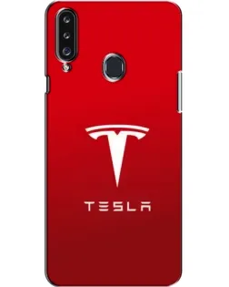 Чехол для Samsung Galaxy A20s (A207) с картинкой «Tesla Red Classic» Чехол для Samsung Galaxy A20s (A207) с картинкой «Tesla Red Classic»