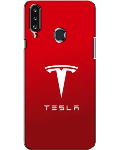 Чехол для Samsung Galaxy A20s (A207) с картинкой «Tesla Red Classic» Чехол для Samsung Galaxy A20s (A207) с картинкой «Tesla Red Classic»