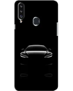 Чехол для Samsung Galaxy A20s (A207) с картинкой «Силуэт Tesla Night» Чехол для Samsung Galaxy A20s (A207) с картинкой «Силуэт Tesla Night»