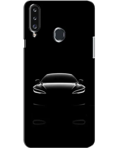 Чехол для Samsung Galaxy A20s (A207) с картинкой «Силуэт Tesla Night» Чехол для Samsung Galaxy A20s (A207) с картинкой «Силуэт Tesla Night»