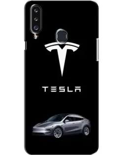Чехол для Samsung Galaxy A20s (A207) с картинкой «Tesla Model Y» Чехол для Samsung Galaxy A20s (A207) с картинкой «Tesla Model Y»