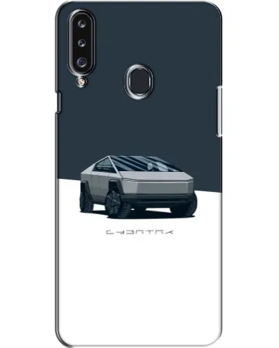 Чехол для Samsung Galaxy A20s (A207) с картинкой «Серебристый Cybertruck Tesla» Чехол для Samsung Galaxy A20s (A207) с картинкой «Серебристый Cybertruck Tesla»