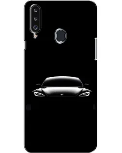 Чехол для Samsung Galaxy A20s (A207) с картинкой «Фары Tesla Night» Чехол для Samsung Galaxy A20s (A207) с картинкой «Фары Tesla Night»
