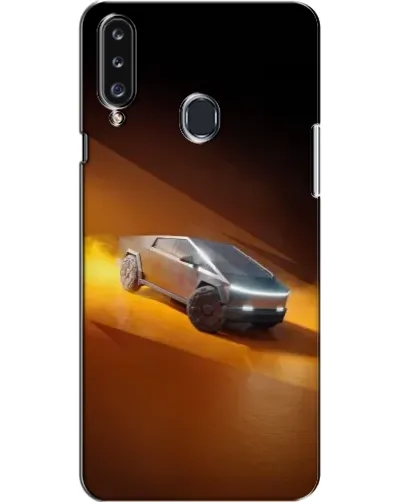 Чехол для Samsung Galaxy A20s (A207) с картинкой «Cybertruck в пустыне» Чехол для Samsung Galaxy A20s (A207) с картинкой «Cybertruck в пустыне»
