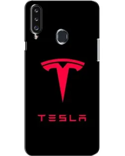 Чехол для Samsung Galaxy A20s (A207) с картинкой «Tesla Red Logo» Чехол для Samsung Galaxy A20s (A207) с картинкой «Tesla Red Logo»