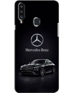 Чохол для Samsung Galaxy A20s (A207) з картинкою «Mercedes — решітка радіатора»