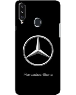 Чохол для Samsung Galaxy A20s (A207) з картинкою «Mercedes Silver Logo»
