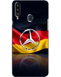 Чохол для Samsung Galaxy A20s (A207) з картинкою «Mercedes — прапор Німеччини»
