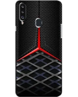 Чохол для Samsung Galaxy A20s (A207) з картинкою «Mercedes Carbon Grid»