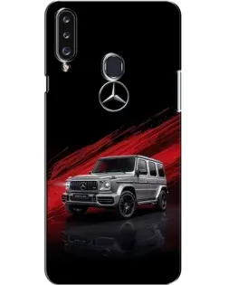 Чохол для Samsung Galaxy A20s (A207) з картинкою «Mercedes G-Class червоний»