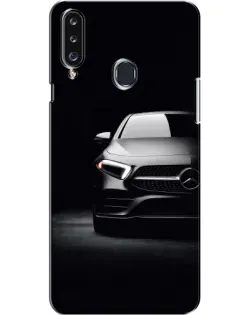 Чохол для Samsung Galaxy A20s (A207) з картинкою «Світло фар Mercedes»