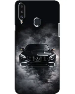 Чохол для Samsung Galaxy A20s (A207) з картинкою «Mercedes у диму»