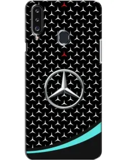 Чохол для Samsung Galaxy A20s (A207) з картинкою «Mercedes — бірюзовий акцент»