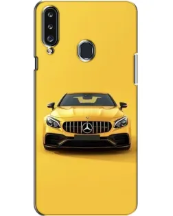 Чохол для Samsung Galaxy A20s (A207) з картинкою «Жовтий Mercedes GT»