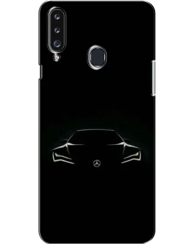 Чехол для Samsung Galaxy A20s (A207) с картинкой «Mercedes — силуэт авто» Чехол для Samsung Galaxy A20s (A207) с картинкой «Mercedes — силуэт авто»