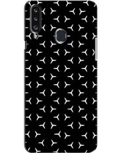 Чехол для Samsung Galaxy A20s (A207) с картинкой «Mercedes паттерн звезд» Чехол для Samsung Galaxy A20s (A207) с картинкой «Mercedes паттерн звезд»