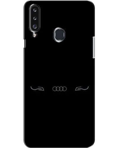 Чехол для Samsung Galaxy A20s (A207) с картинкой «Audi — световой подпись»