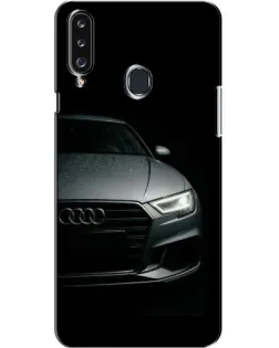 Чехол для Samsung Galaxy A20s (A207) с картинкой «Audi — детализация кузова»