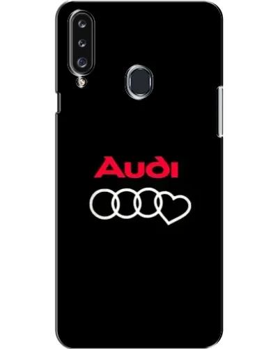Чехол для Samsung Galaxy A20s (A207) с картинкой «Логотип Audi Heart»
