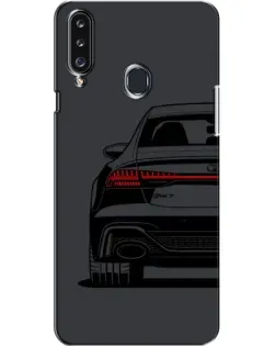 Чехол для Samsung Galaxy A20s (A207) с картинкой «Задняя часть Audi — арт»