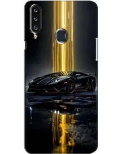 Чехол для Samsung Galaxy A20s (A207) с картинкой «Ночной Lamborghini драйв» Чехол для Samsung Galaxy A20s (A207) с картинкой «Ночной Lamborghini драйв»