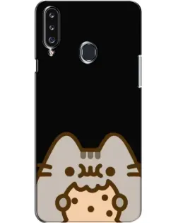 Чехол для Samsung Galaxy A20s (A207) с картинкой «Пушин на черном» Чехол для Samsung Galaxy A20s (A207) с картинкой «Пушин на черном»