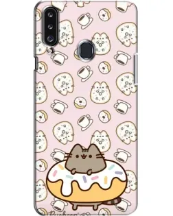 Чехол для Samsung Galaxy A20s (A207) с картинкой «Пушин на пончике» Чехол для Samsung Galaxy A20s (A207) с картинкой «Пушин на пончике»