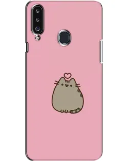 Чехол для Samsung Galaxy A20s (A207) с картинкой «Pusheen сердце» Чехол для Samsung Galaxy A20s (A207) с картинкой «Pusheen сердце»