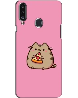 Чехол для Samsung Galaxy A20s (A207) с картинкой «Пушин с пиццей» Чехол для Samsung Galaxy A20s (A207) с картинкой «Пушин с пиццей»