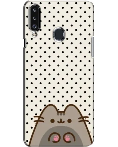 Чехол для Samsung Galaxy A20s (A207) с картинкой «Пушин в горошек»