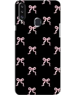 Чехол для Samsung Galaxy A20s (A207) с картинкой «Бант-цветок»