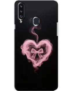 Чехол для Samsung Galaxy A20s (A207) с картинкой «Дымчатое сердце»