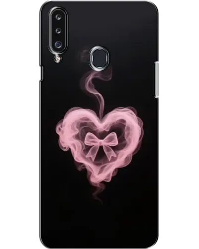 Чехол для Samsung Galaxy A20s (A207) с картинкой «Дымчатое сердце»