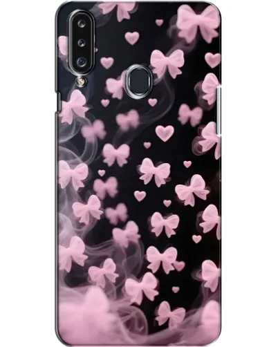 Чехол для Samsung Galaxy A20s (A207) с картинкой «Неоновое кружево»