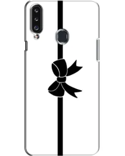 Чехол для Samsung Galaxy A20s (A207) с картинкой «Вертикальный бант»