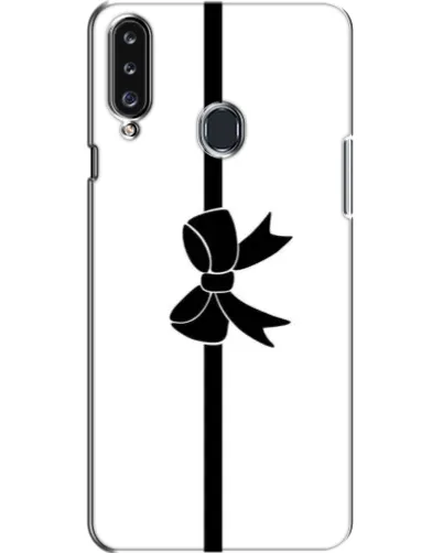 Чехол для Samsung Galaxy A20s (A207) с картинкой «Вертикальный бант»