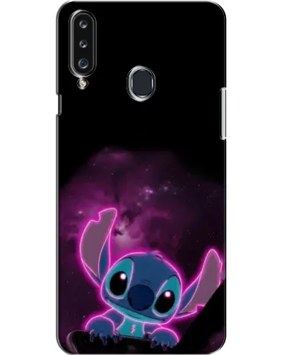 Чехол для Samsung Galaxy A20s (A207) с картинкой «Неоновый Stitch»
