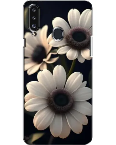 Чехол для Samsung Galaxy A20s (A207) с картинкой «Белые маргаритки макро» Чехол для Samsung Galaxy A20s (A207) с картинкой «Белые маргаритки макро»