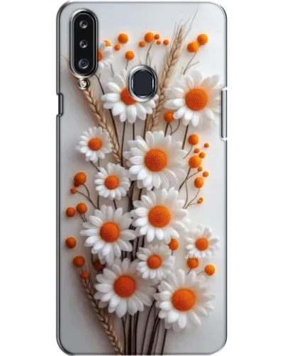 Чехол для Samsung Galaxy A20s (A207) с картинкой «Белые сухоцветы» Чехол для Samsung Galaxy A20s (A207) с картинкой «Белые сухоцветы»