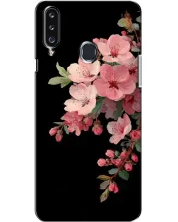 Чехол для Samsung Galaxy A20s (A207) с картинкой «Розовая ветка сакуры»