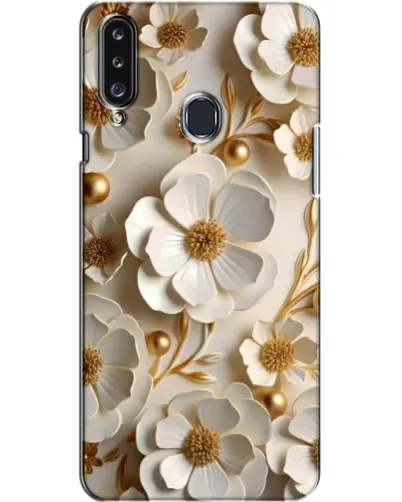 Чехол для Samsung Galaxy A20s (A207) с картинкой «Белие бумажние цвети» Чехол для Samsung Galaxy A20s (A207) с картинкой «Белие бумажние цвети»