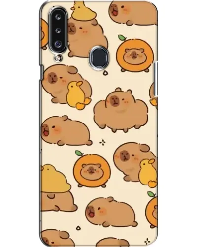 Чехол для Samsung Galaxy A20s (A207) с картинкой «Капибары с апельсинами» Чехол для Samsung Galaxy A20s (A207) с картинкой «Капибары с апельсинами»