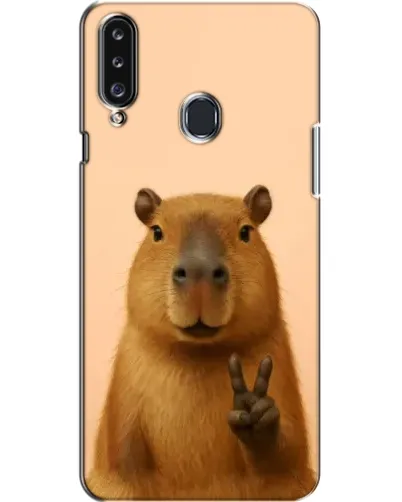 Чехол для Samsung Galaxy A20s (A207) с картинкой «Капибара виктория» Чехол для Samsung Galaxy A20s (A207) с картинкой «Капибара виктория»