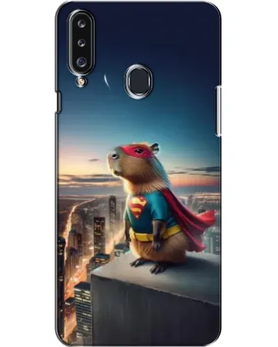 Чехол для Samsung Galaxy A20s (A207) с картинкой «Капи-мен супергерой» Чехол для Samsung Galaxy A20s (A207) с картинкой «Капи-мен супергерой»