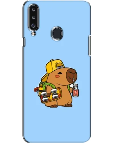 Чехол для Samsung Galaxy A20s (A207) с картинкой «Капибара на скейте» Чехол для Samsung Galaxy A20s (A207) с картинкой «Капибара на скейте»
